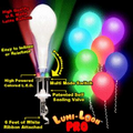 Pro-Lumi-Loon White Balloon w/ Multi Color Lights